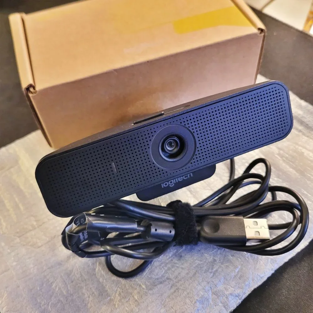 Logitech C925E Business Webcam, HD 1080p/30fps, EUC, in box
